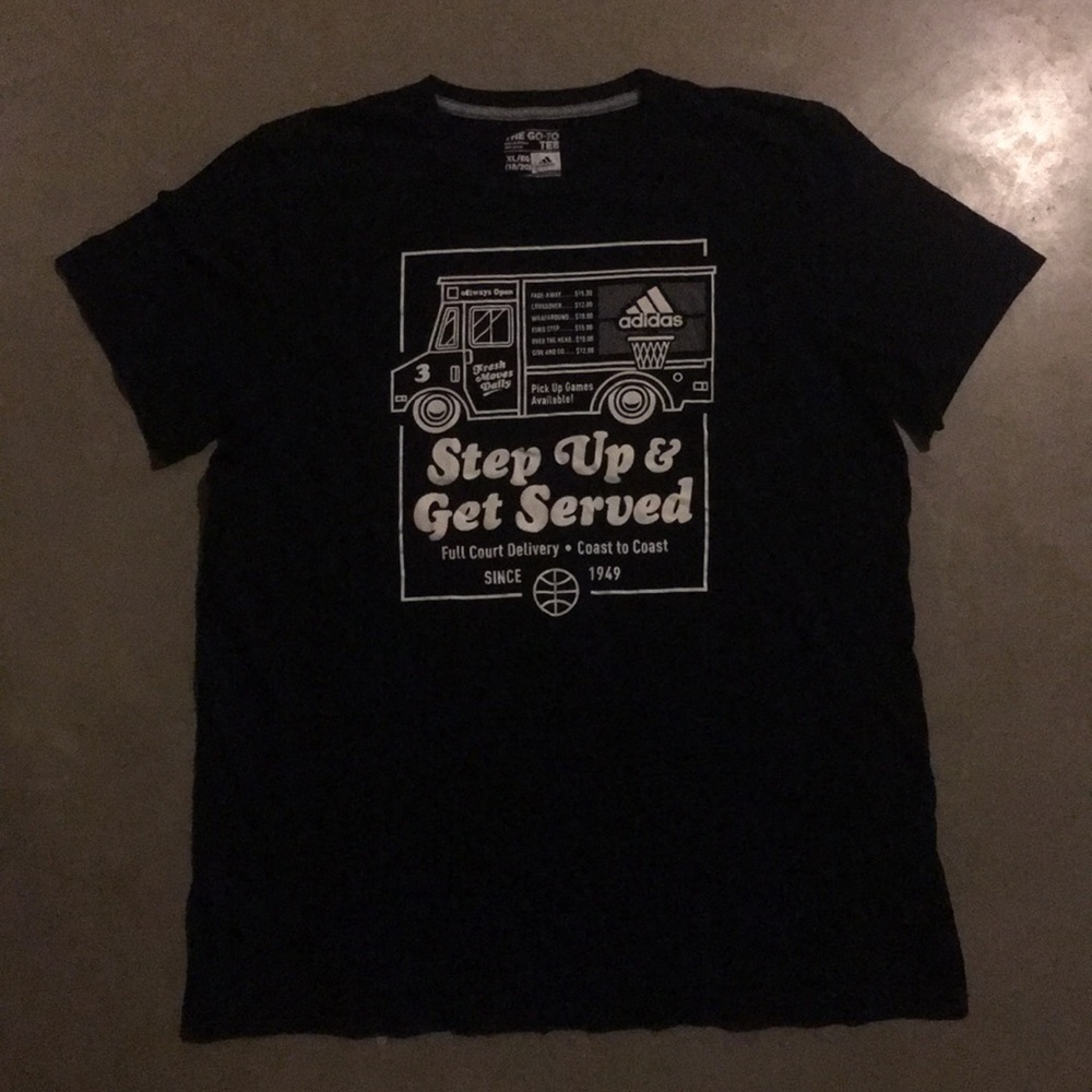NWOT. Boys Graphic Adidas Tee.